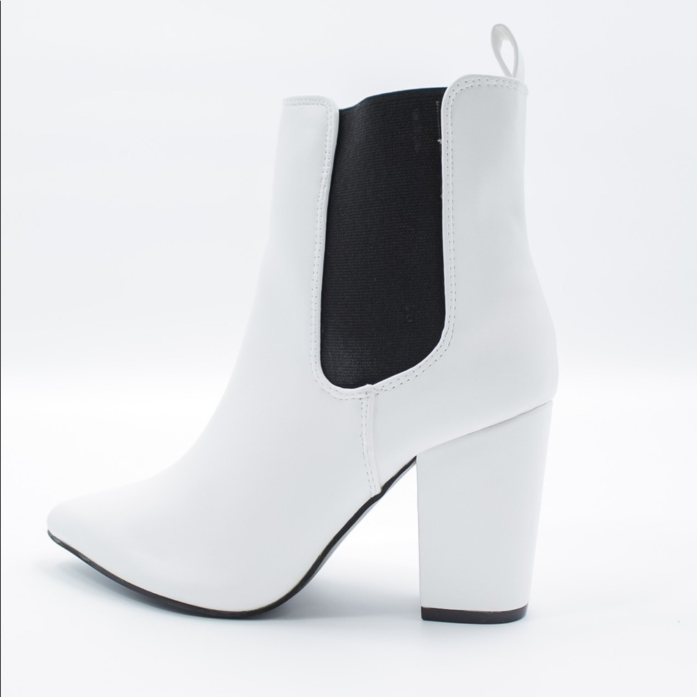White bootie